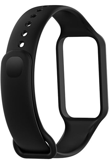 Fibaks Xiaomi Mi Band 8 Active Compatible High Quality Silicone Cord Strap Smart Watch Lanyard Wristband