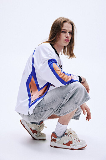 Pull & Bear Çok parçalı skater spor ayakkabı