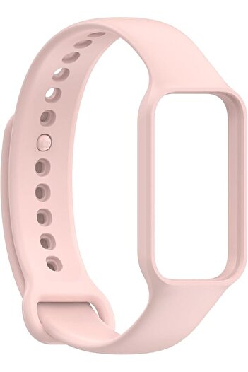 Fibaks Xiaomi Mi Band 8 Active Compatible High Quality Silicone Cord Strap Smart Watch Lanyard Wristband