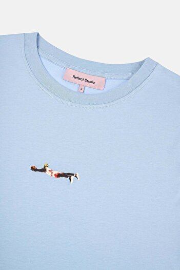 Socrates Menace Lightweight T-Shirt - Blue