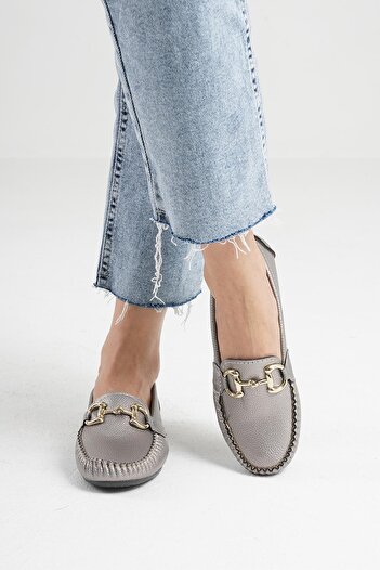 Beyond Women's Platinum Gc Buckle Daily Casual Ballerina Shoes Bynddem05