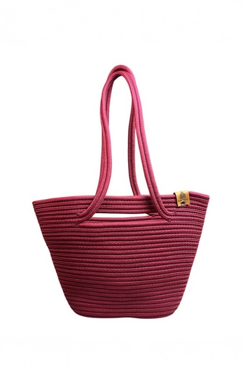 MaVaux Eloria Wicker Look Shoulder Bag, Beach Bag