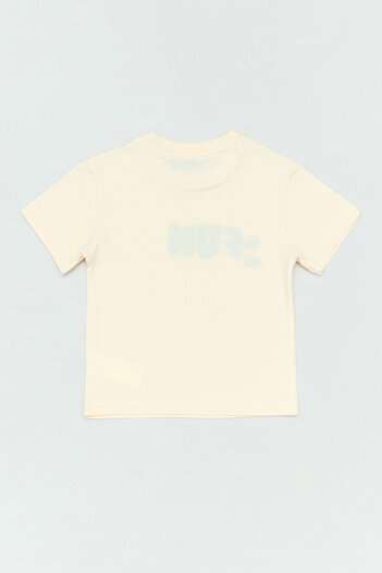 Fulla Moda Fun Embroidered Crew Neck Boy's T-Shirt