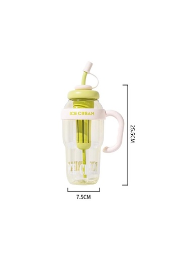Kitchen Beauty Ice Bottle - Pipetli Matara Lüks Matara Suluk Detoks Suluğu