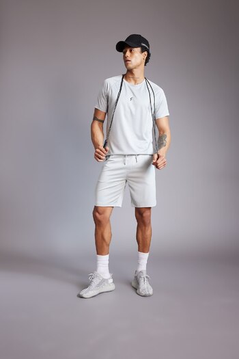 DeFacto Sportovní tričko Slim Fit s potiskem Crew Neck – krátký rukáv V2887Az24Sp