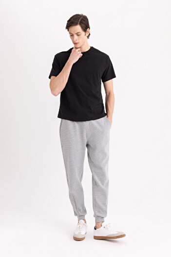 DeFacto Pike Jogger Eşofman Altı Slim Fit Dar Kesim Beli Bağcıklı Lastikli Paça Cepli N0140az24sp