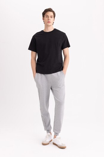 DeFacto Pike Jogger Eşofman Altı Slim Fit Dar Kesim Beli Bağcıklı Lastikli Paça Cepli N0140az24sp