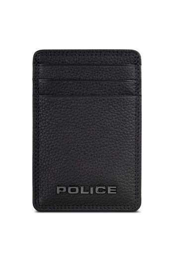Police Credit card case RFID protection Leather 7 cm