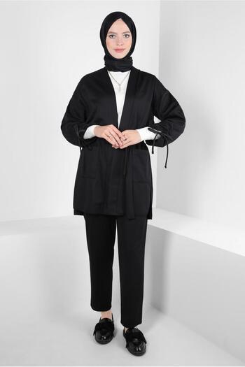 Alvina Belted Trousers Suit 44228