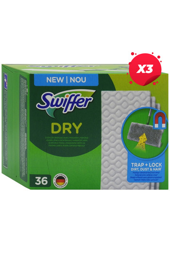 Swiffer X3 - SWIFFER REZERVA USCATA MOP 36BUC