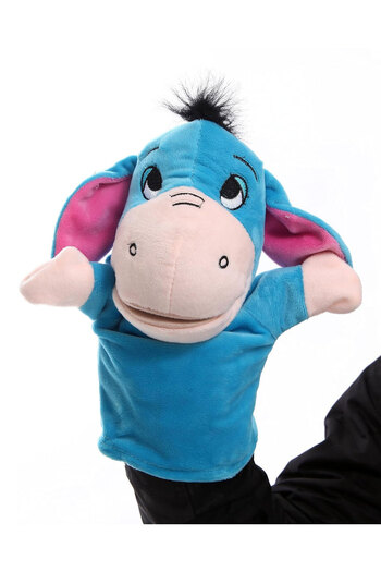 Toyaş Educational and Fun Plush Puppet Set Puppet Playset with Movable Mouth