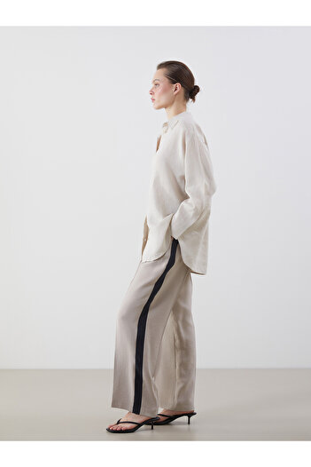 LC Waikiki Loose Fit Wide Leg Women's Trousers