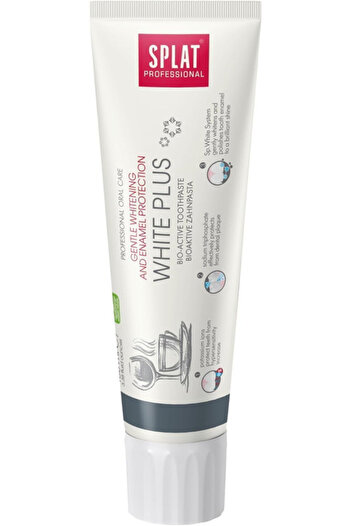 Splat Professional White Plus Whitening Natural toothpaste with Enamel care, 100ml