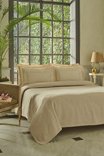 Karaca Home Shanse Nish Set Double Pike Set Beige