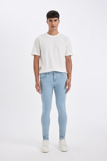 DeFacto Super Skinny Fit – normál derék, extra keskeny lábú farmernadrág A6942ax24sp