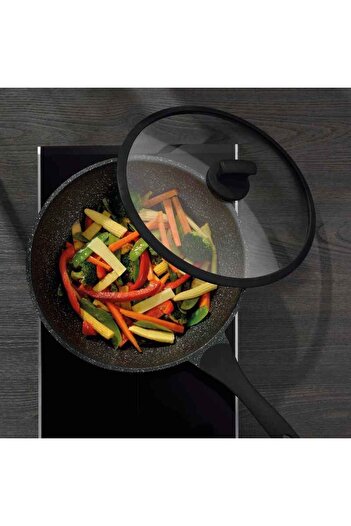 KELA Keck Lang Wok Stella Nova black cast aluminum 10.0cm 30.0cm 5.0l