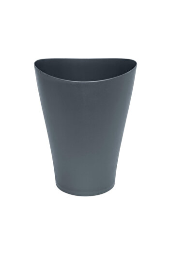 RUBBERMAID Curved Oval Shape Plastic Vanity Waste Basket 8.5 Liter