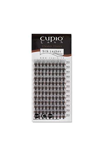 Cupio Premium Silk Individual False Eyelashes - Short