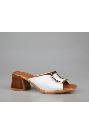 Pierre Cardin Pc-54629 White Women's Heeled Shoes