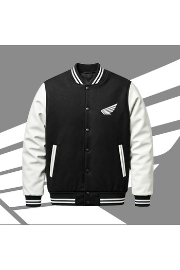 Edizen Honda Africa Twin Unisex Oversize 100% βαμβακερό Premium Bomber Jacket