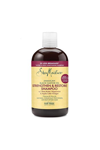 Shea Moisture SHEA-JAMAICAN SHAMPOO STRENGTHEN + RESTORE 13oz