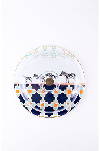 EMAYlab Jaolu Glass Cake Bowl & Cake Plate (32 cm)