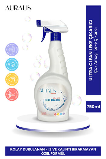 Auralis Ultra Clean Çok Amaçlı Ultra Güçlü Leke Çıkarıcı 750 ml