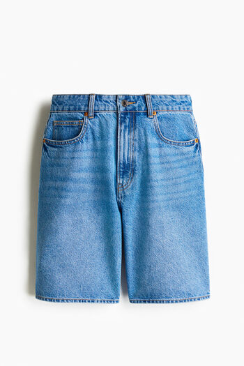 H&M Kot Bermuda Şort