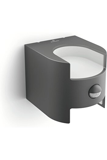 Philips myGarden LED Dış Mekan Duvar Işığı, 2 Ampül, Paslanmaz Çelik, 4.5W, IP44, Metal, Çarkol