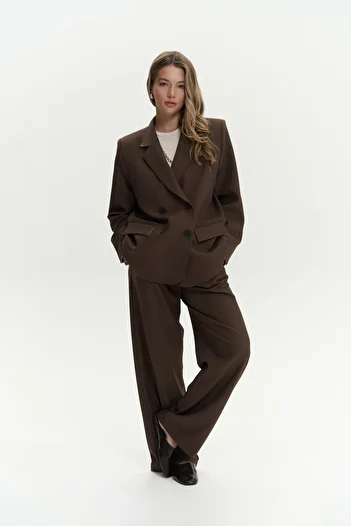 Mai Στολές Letizia Coffee Tone Blazer