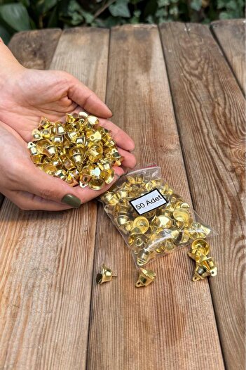 rufus concept Çan Şeklinde Zil Gold Rengi 50 Adet