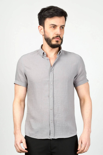 Cazador Сlim Fit вузький крій короткий рукав сорочка