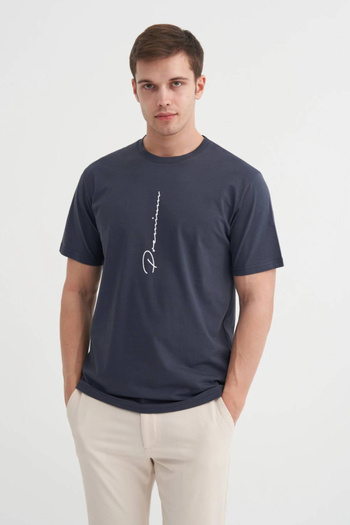 Cazador Caz 4091 Crew Neck Regular Fit Cotton T-Shirt
