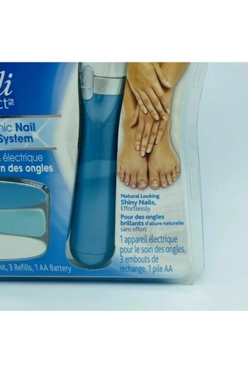 Generic Battery operated electronic nail file with extra heads