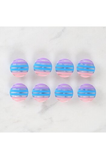 KNC Home Loren Crafts 8 Pack Patterned Buttons - 1091