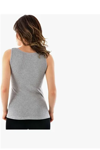 Tutku 6 Ribbed Wide Strap Tank Tops