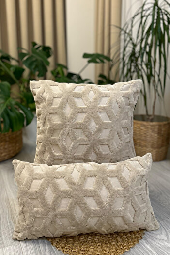 Filamente Bohemian Style Contaminable Case - Special Design - Soft Textured 43X43 cm