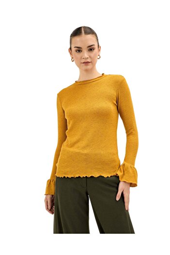 Salt Attire High Neck Stylish Women's Top Elegant Versatile & Comfortable Casual Wear