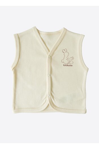 kitikate Organic New Basic Vest Natural
