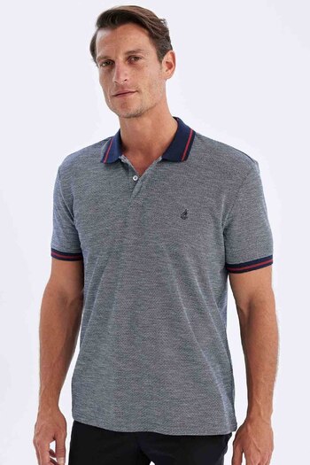DeFacto T-Shirt Pique Polo - Κοντό μανίκι, κανονική εφαρμογή C6006AX24SM