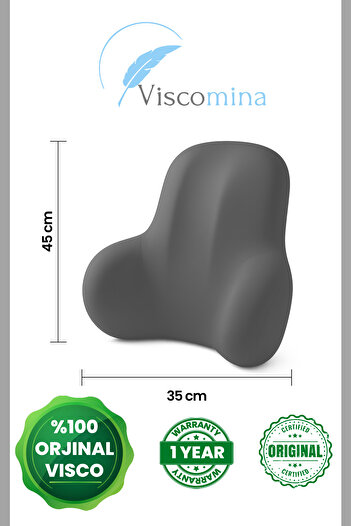Viscomina Orthopedic Viscosa Waist Pillow, Lumbar Support Pillow 100% Viscosa New Design Waist Pillow 4 Colors