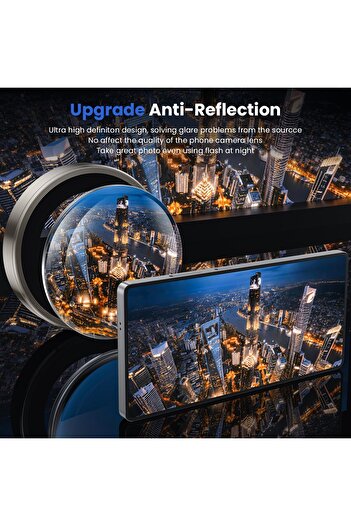 AWH Camera Lens Protector for Samsung Galaxy S25 Ultra, 9H Shatterproof Glass