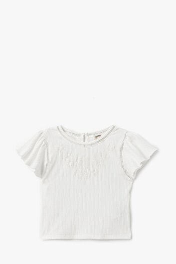 Koton ecru Textured Blouse
