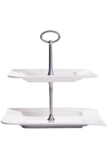 Ambition Tiered cake stand, 2 levels, Fala
