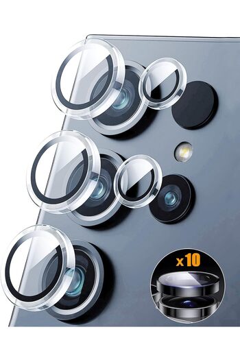 AWH 2 Set Camera Lens Protector for Samsung Galaxy S25 Ultra 5G, 9H Tempered Glass