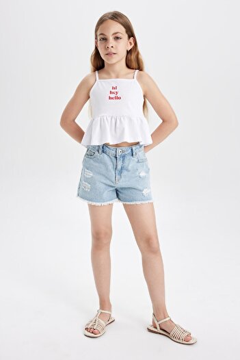 DeFacto Girl's Print Detailed Athlete C9712A824HS