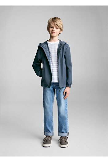 MANGO Kids Parka with pockets and hood