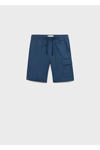 MANGO Kids Bermuda shorts with cargo pockets