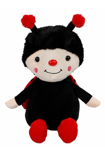 TRUST STORE Cute Ari Ladybug Kevseri 35 cm Sleeping and Playing Friend Red