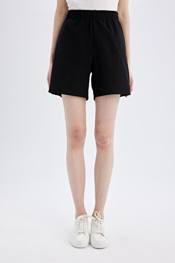 DeFacto Regular Fit Normal Waist Basic Απλό σορτς βερμούδα U4570az24hs